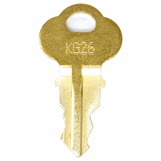 CompX Chicago KG26 - KG50 - KG35 Replacement Key