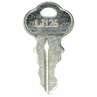 CompX Chicago LJ126 - LJ250 - LJ151 Replacement Key