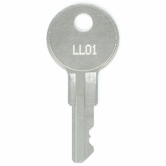 CompX Chicago LL01 - LL225 - LL133 Replacement Key