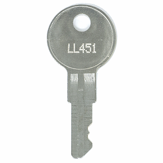 CompX Chicago LL451 - LL675 - LL513 Replacement Key