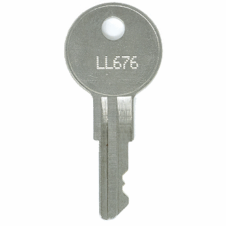 CompX Chicago LL676 - LL900 - LL678 Replacement Key