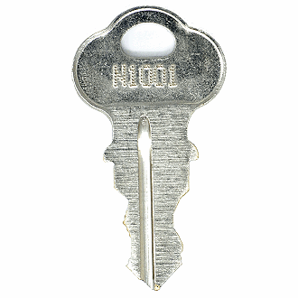 CompX Chicago N1001 - N1250 - N1249 Replacement Key