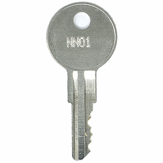 CompX Chicago NN01 - NN900 - NN357 Replacement Key