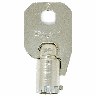 CompX Chicago PAA1 - PAA50 - PAA12 Replacement Key