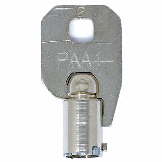 CompX Chicago PAA1 - PAA50 - PAA19 Replacement Key