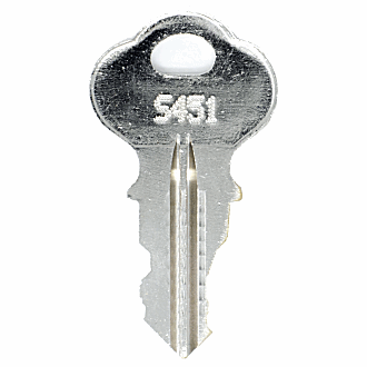 CompX Chicago S451 - S460 - S452 Replacement Key