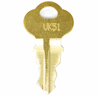 CompX Chicago VK51 - VK75 - VK66 Replacement Key
