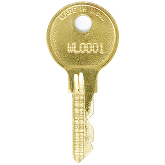 CompX Chicago WL0001 - WL2000 - WL0925 Replacement Key