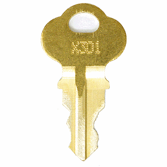 CompX Chicago X301 - X500 - X339 Replacement Key