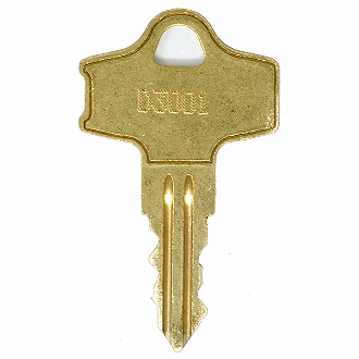 CompX Fort D3001 - D3240 - D3011 Replacement Key