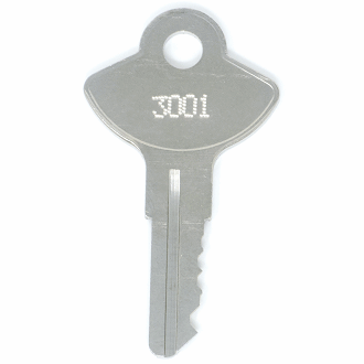 Craftsman 3001 - 3050 - 3036 Replacement Key