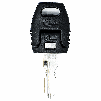 Cyber Lock P0001 - P3000 - P0673 Replacement Key