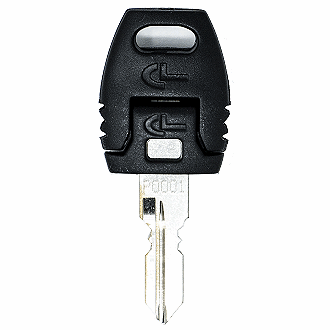 Cyber Lock P0001 - P3000 - P1716 Replacement Key