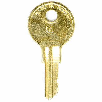 Detex 01 - 10 - 01 Replacement Key