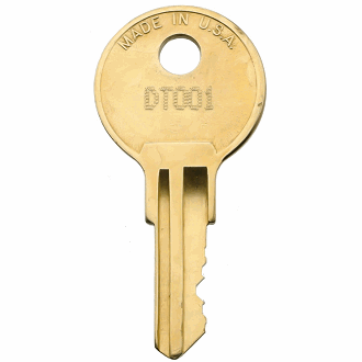 Detex DT001 - DT030 - DT021 Replacement Key