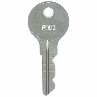 Diebold 8001 - 8100 - 8076 Replacement Key