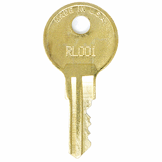 Edsal RL001 - RL100 - RL069 Replacement Key