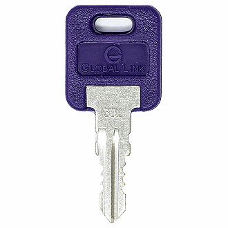 Fastec Industrial 301 - 351 [FIC3 PURPLE BLANK] - 328 Replacement Key