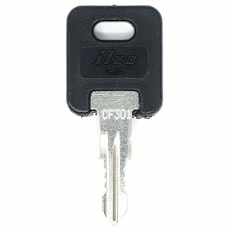 Fastec Industrial CF301 - CF351 [FIC3 BLACK BLANK] - CF345 Replacement Key