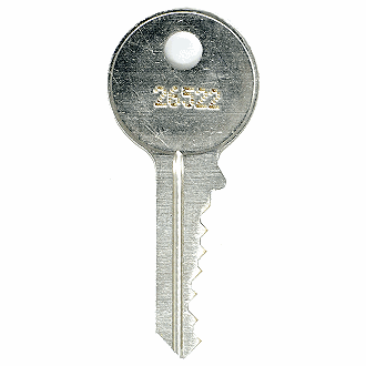 Federal Lock 26522 - 37475 - 36521 Replacement Key