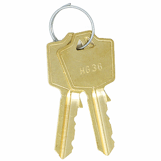 FireKing HG01 - HG50 - HG12 Replacement Key