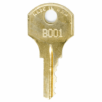 General Fireproofing B001 - B200 - B136 Replacement Key