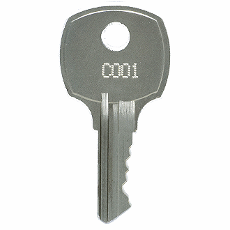 CompX National C001 - C642 - C502 Replacement Key