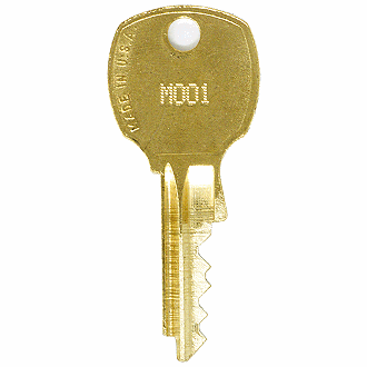 Meridian or Herman Miller File Cabinet Keys M001 to M050 Office Furniture Key 
