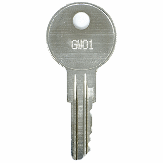 Globe Wernicke GW01 - GW59 - GW59 Replacement Key