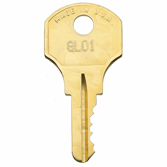 Gunlocke GL01 - GL50 - GL10 Replacement Key