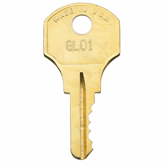 Gunlocke GL01 - GL50 - GL42 Replacement Key