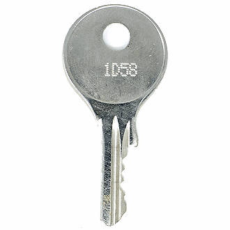 Hafele 1D58 - 1D114 - 1D104 Replacement Key