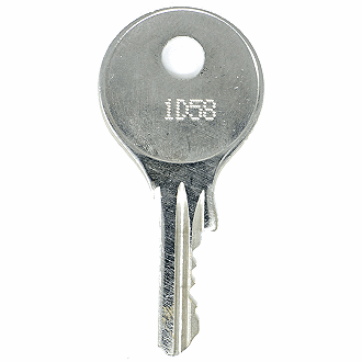 Hafele 1D58 - 1D114 - 1D63 Replacement Key