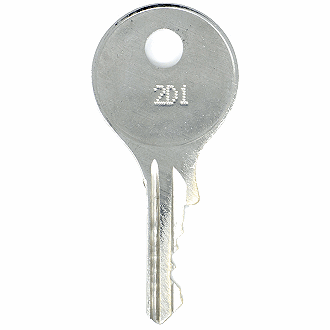 Hafele 2D1 - 2D222 - 2D39 Replacement Key