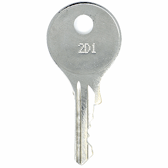 Hafele 2D1 - 2D222 - 2D146 Replacement Key