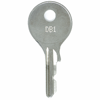 Hafele DB1 - DB148 - DB69 Replacement Key