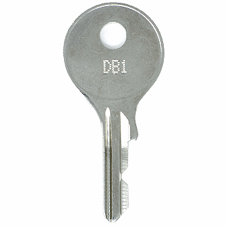 Hafele DB1 - DB148 - DB110 Replacement Key