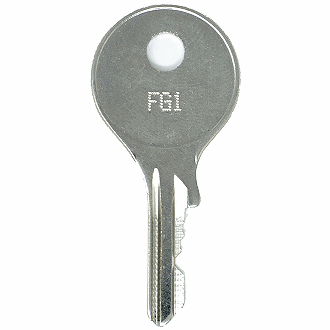 Hafele FG1 - FG615 - FG83 Replacement Key