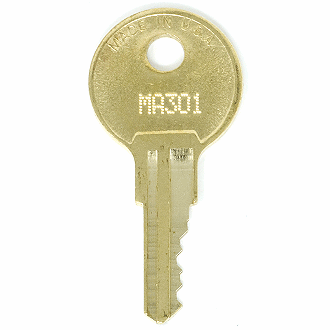 Haworth MA301 - MA700 - MA638 Replacement Key