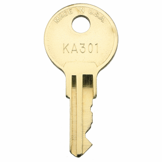 Haworth KA301 - KA550 - KA349 Replacement Key