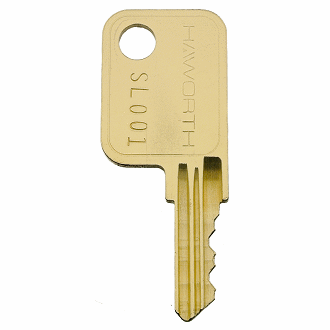 Haworth SL001 - SL300 - SL006 Replacement Key