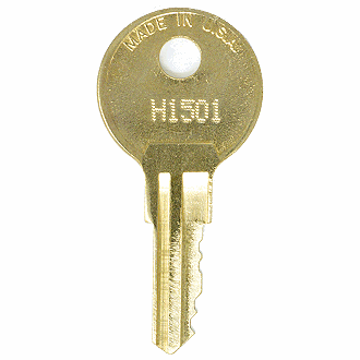 Hirsh Industries H1501 - H1550 - H1533 Replacement Key