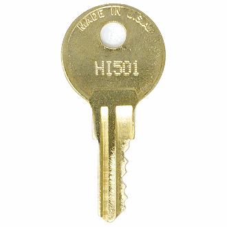 Hirsh Industries HI501 - HI550 - HI514 Replacement Key