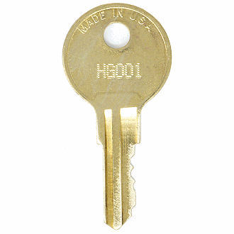 Homak HG001 - HG150 - HG002 Replacement Key