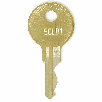 HON SCL01 - SCL50 - SCL48 Replacement Key