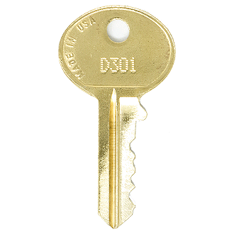 Hudson D301 - D350 - D329 Replacement Key