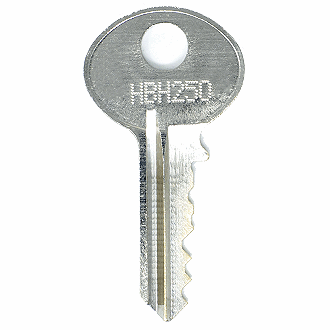 Hudson HBH250 - HBH1249 - HBH825 Replacement Key