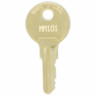 thumbnail image 2 of HON 137R Replacement Keys - 2 Pack Genuine OEM Cabinet Drawer Keys 2 of 12