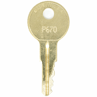 Hudson P670 - P676 - P674 Replacement Key