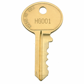 HON HG01 - HG150 Keys 